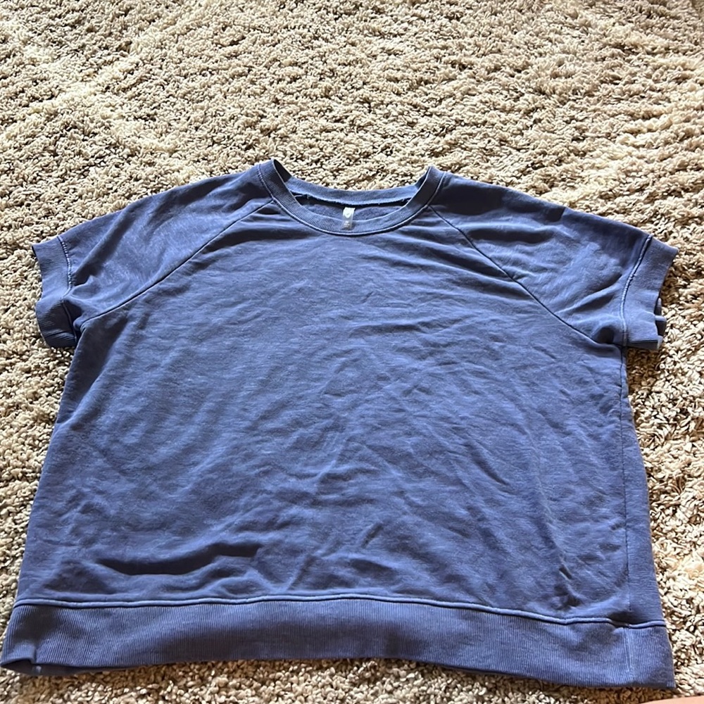 Women’s sweatshirt material shirt